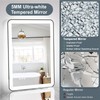 TIFULLHOME 16x24 LED Mirror for Bathroom, Backlit & Front Lights,