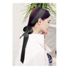 SilRiver Luxury 100% Silk Skinny Scarf Necktie Sash Tie Headdress
