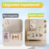 Adboros 40 Pack Magnetic Picture Frame 2x3 Picture Frame Bulk
