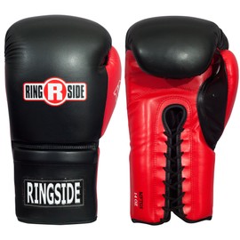 Ringside IMF Tech; Sparring Boxing Gloves - Black, 16oz