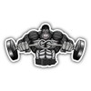 Zirni Gorilla Strong Gym Fitness Sticker Decal Design 5" X 3"