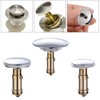 JINXM Bathroom Sink Drain Plug Polished Brass Chrome with Pop