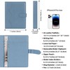 WASON A5 Diary Leather PU Lined Notebook Refillable Paper Journal,