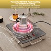 Alemania Single Burner Ceramic Cooktop, Portable 1800W Electric Stove, Countertop