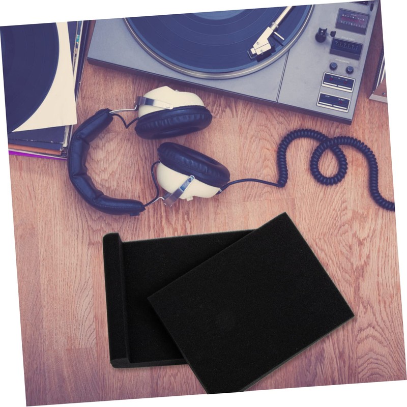 Kisangel 2Pcs Voice Box Soundproof Cushion Pads Acoustic Isolation Sponge