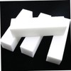 Baluue 4-Sided Nail Buffer Block White High Elastic Cotton Non-Sanding
