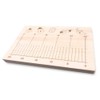 KATOMOKU Cutting Board for Assistance km-87 Scale Paulownia Natural Wood
