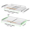 SOFRON Expandable Pull Out Drawer Cabinet Organizers, Heavy Duty Slide