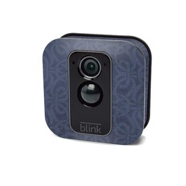 MightySkins Carbon Fiber Skin for Blink XT Outdoor Camera - Charcoal Lattice | Protective, Durable Textured Carbon Fiber Finish | Easy to Apply, Remove, and Change Styles | Made in The USA