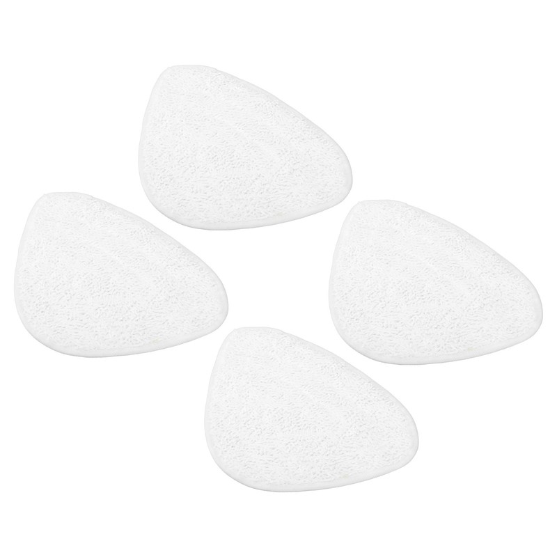 4Pcs Steam Cleaning Machine Pad Microfiber Washable Strong Water Absorption