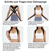 DAILIENFUS Posture Corrector Back Straightener for Men Women Breathable Posture