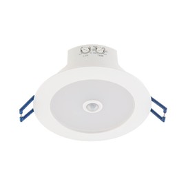 HUBER LED Downlight [6 W 900 lm] with PIR Motion Sensor Flush-Mounted Motion Sensor Recessed Spotlight with Motion Sensor