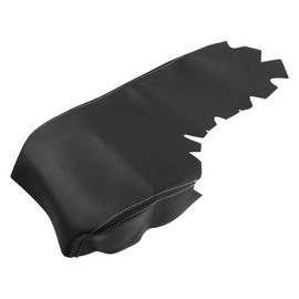 Black Center Console Cover Faux Leather Armrest Protector Cover Pad Replacement for Lexus IS200t S300 IS350 IS250 2014-2017 White Stitches Arm Rest Cover（left-hand drive）