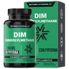 Beyond Vitamins Dim Suplemento 300 Diindolilmetano Avanzado Piperina Cápsulas Vegetales