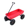 Outdoor Wagon All Terrain Pulling Air Tires Children Kid Garden