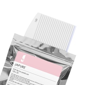 JAPURE TOP File for Pedicure - 120 Grit Foot File - Professional Callus Remover & Foot Care Tools - 20pcs