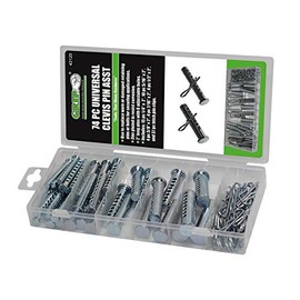 Grip 43120 74 pc Universal Clevis Pin Assortment