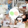 2 PCS Magnetic Seam Guide for Sewing Machine, Multifunctional Polygonal