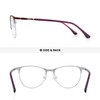 OLIEYE Cat Eye Reading Glasses For Women Retro Design Reader