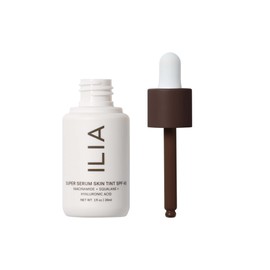 ILIA ILIA - Super Serum Skin Tint SPF 40 | Non-Comedogenic, Vegan, LIghtweight to Help Against Blue Light, + Pollution while Hydrating, Smoothing, + Refining (Roque ST18, 1 fl oz | 30 ml)