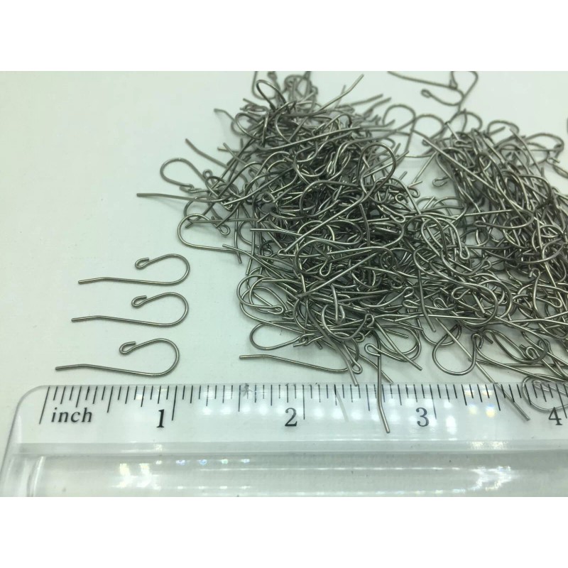 Unbranded 10PCS Stainless Ear Wire with loop Crafts, Dangle Earrings,