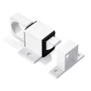 INIRET 4 Packs Spring Door Lock, White Self-Closing Gate Latch