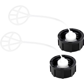 LUCKYKODOR Pack of 2 Fuel Cap Petrol Cap Fuel Cap Chainsaw Oil Tank Cap for Petrol Tank Brush Cutter Hedge Trimmer Lawn Mower Chainsaws