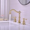 TRUSTMI 2 Handle 8-Inch Widespread Bathroom Faucet with Pop-up Drain