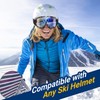 ZANZER Adult Ski Goggles, 2-Pack Snowboard Goggles for Youth, Teens,