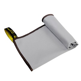 Elite Trail Magic Mochilero ultraligero de secado rápido, microfibra suave, secado rápido, toalla de mano y cara, paño de lavado para acampar, yoga, senderismo, estilo de vida activo, pequeño (gris)