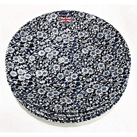 Royal Wessex by Churchill Victorian Calico Floral Dinner Plates - Set of 4 | Made in England