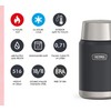 Thermos ICON Food Jar 0.71 L, Dark Grey/Graphite Matt, Food