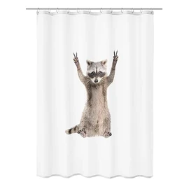 Kleine Wolke George Shower Curtain 180 x 200 cm Taupe
