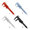4pcs 80mm Vernier Caliper Vernier Caliper Double Scale Calliper Measuring