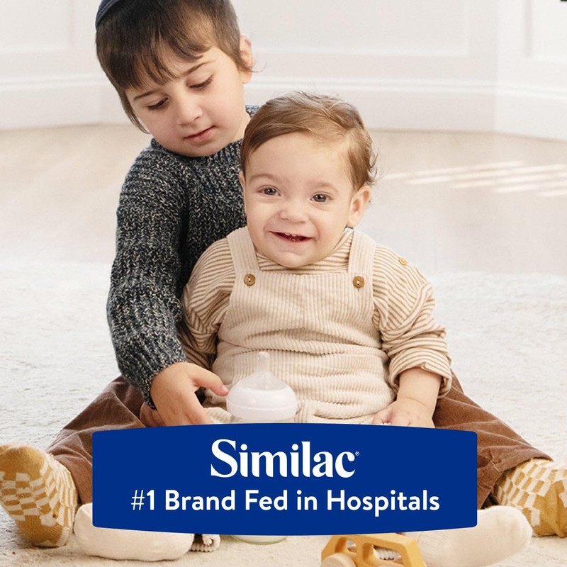 Similac Advance Kosher Infant Formula, Ready-to-Feed Baby Formula, 4-fl-oz Bottle,
