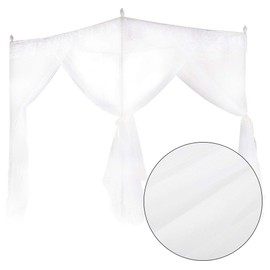 Girls Princess Bed, Bed Canopy For Girls, Lace Design Mosquito Netting Mosquito Net Canopy Bed Curtains 4 Poster Bed Canopy Curtains for Boys and Girls Bed Canopy (120*200*200)