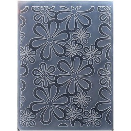WooYangFun 1PC Flower Embossing Folders for Card Making Scrapbooking and Other Paper Crafts, 11x16cm