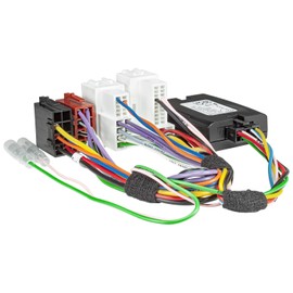 tomzz Audio 8025-001 Steering Wheel Interface Compatible with Hyundai Tucson Kia Sportage without AMP with 2 White Connectors