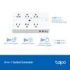 TP-Link Tapo Smart Plug Outlet Extender, Surge Protector, 18W Fast