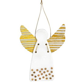 Räder Hanging Jewellery Guardian Angel Figurine Gold 6.5 x 6.5 cm Christmas Decoration