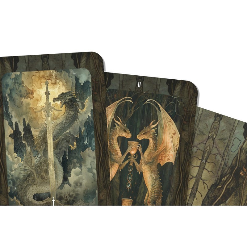 The Energy Dragon Tarot - 78 Cards - Tarot -