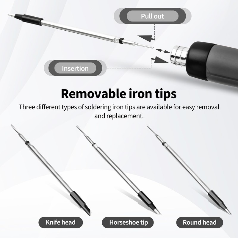 Daakro Wireless Soldering Iron Set - Soldering Iron Set with