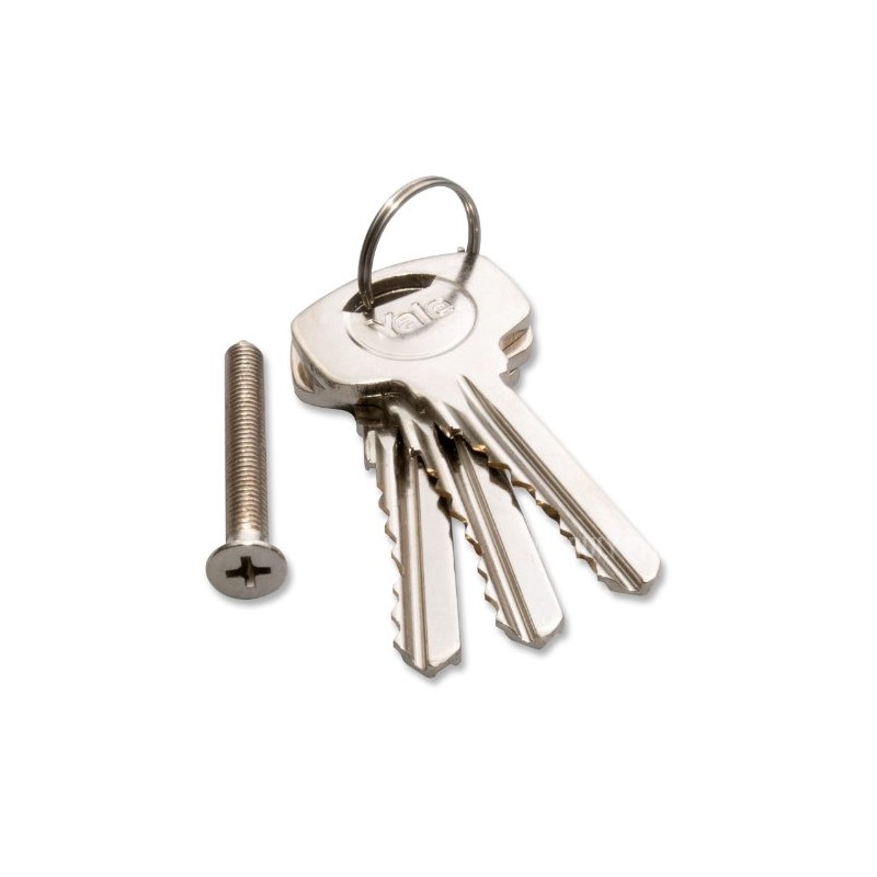 Yale Anti-Bump Euro Cylinder Polished Brass 35/40 (75mm Overall) Lock