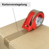 BOMEI PACK 3 Rolls of Parcel Tape Packing Tape Cardboard