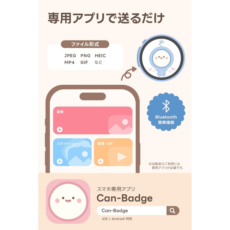 Adget Can-Badge Digital Tin Badge