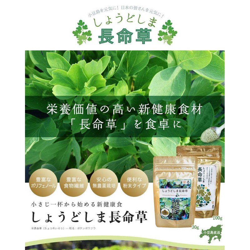 Godoshima Long Life Grass 1.1 oz (30 g) 2 Bags