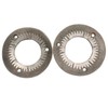OUKANING 2 x Replacement Grinding Wheels for Grain Grinder, 8mm