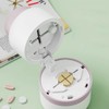 DJAPWPX-4 Functions Pill Cutter with Stainless Steel Blade, Portable Pill