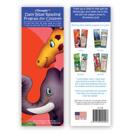Daily Bible Reading Program for Children - 52 Card Set (One for Each Week of the Year)