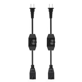 2Pcs Reptile Dimming Thermostat for Temperature Control, Dimmer Switches for Heating Pad & Heat Lamp, Reptile Knob Dimmer 200W MAX